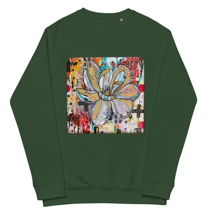 Doodle Flower Crew Neck