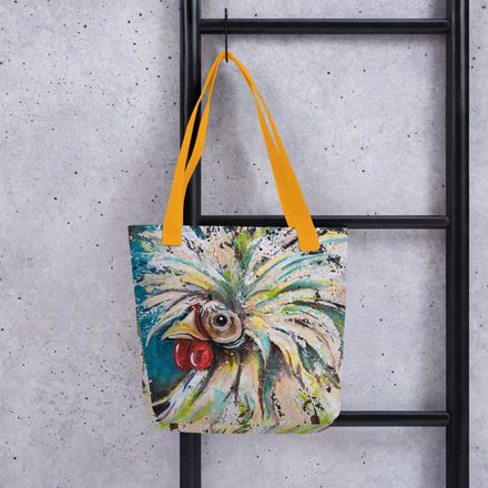 Fancy Chicken Canvas Bag