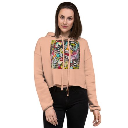 Be Bold Cropped Hoodie