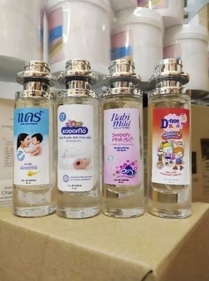 น้ำหอมกลิ่นแป้งเด็ก&amp;น้ำยาปรับผ้า​นุ่ม​ขนาด30ml.