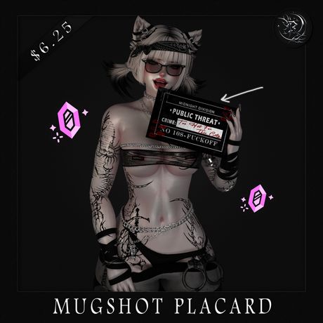 Mugshot Placard [ Nitro ]