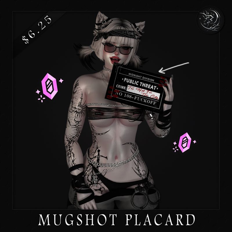 Mugshot Placard [ Nitro ]