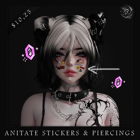 Anitate Stickers &amp; Piercings [NITRO]