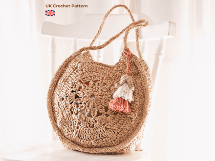 The Astaria Crochet Bag Pattern - UK crochet terms