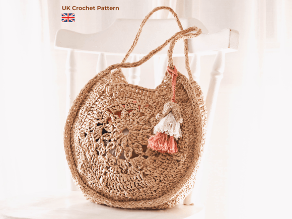 The Astaria Crochet Bag Pattern - UK crochet terms