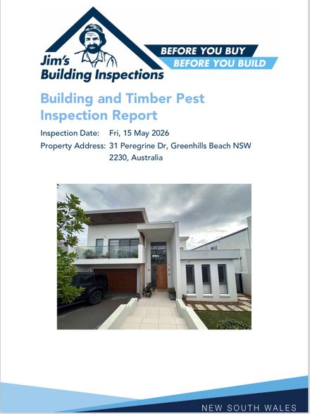 BPI Report - 31 Peregrine Dr Greenhills Beach, NSW 2230