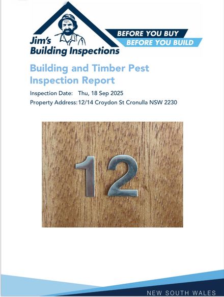 BPI Report - 12/14 Croydon St Cronulla, NSW 2230