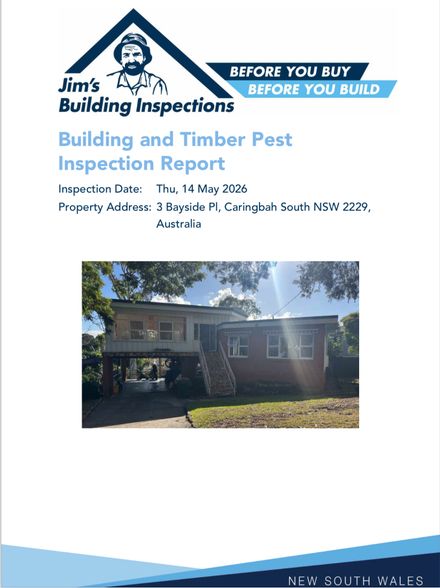 BPI Report - 3 Bayside Pl Caringbah South, NSW 2229
