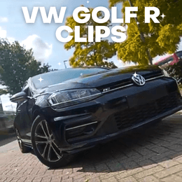 VW Golf R Clips