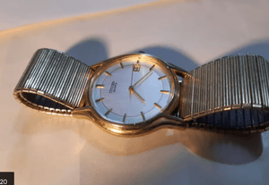 1994 Men&#x27;s Vintage Citizen Quartz 5510-S30230 Calendar Wrist Watch. Working.