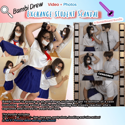 Bambi Drew - Exchange Student Scandal