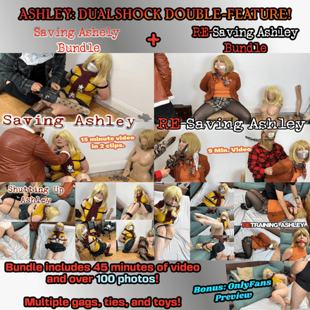 Ashley: Dualshock Double Feature (Saving and Re-Saving Ashley Bundles) 