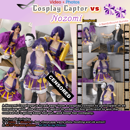 Cosplay Captor v Nozomi
