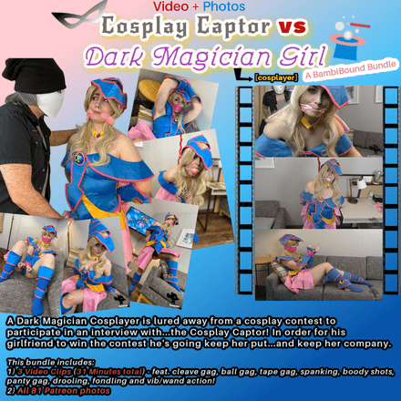 Cosplay Captor v Dark Magician Girl