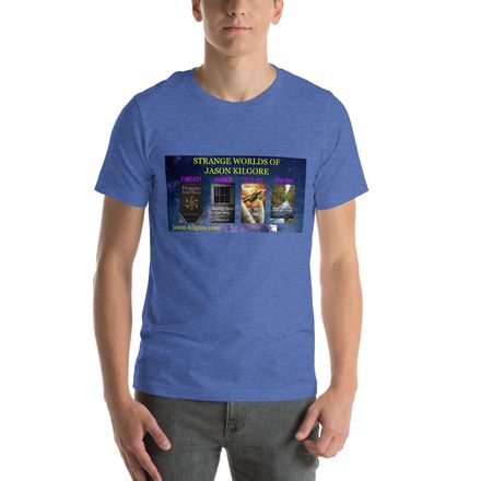 Strange Worlds of Jason Kilgore men&#x27;s tee shirt