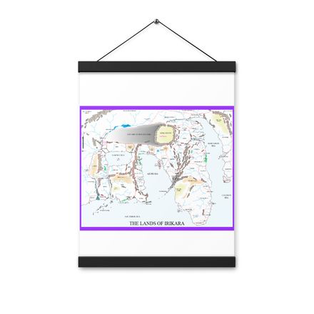 World of Irikara hanging poster