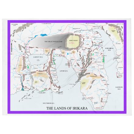 World of Irikara throw blanket