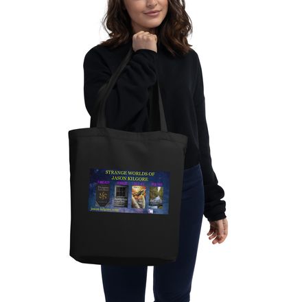 Strange Worlds of Jason Kilgore eco tote bag