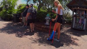 Sunshine 104 SLC - Cant people see that i have crutches and is casted? - 9 min