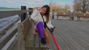 Elina 2304-1 Custom LLC - I put a sock over my sexy toes - 10 min