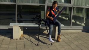 Elisabeth 1609-3 Sock Sprain - I cant jump on one leg with this shoe - 27 min