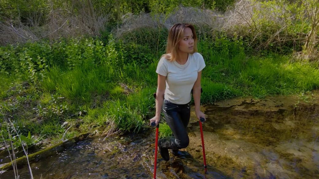 Elina 2505-1 Custom Boot Sprain - I hope my boots dont leak - 11 min