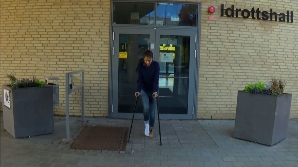 Elisabeth 1609-2 Sock Sprain - On my way home - 24 min