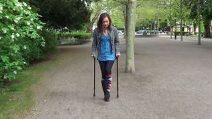 Bunny 1305-2 Sock Sprain - I must change socks before i crutch in to the park - 25 min