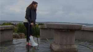 Penelope 2-8 Term SLWC- It is a nice view over the town here - 21 min