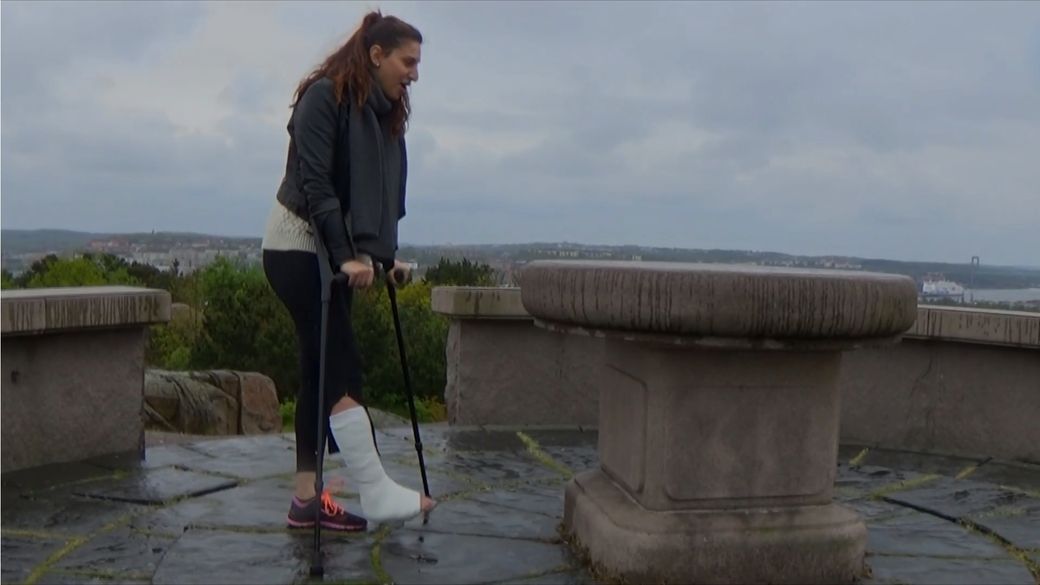 Penelope 2-8 Term SLWC- It is a nice view over the town here - 21 min