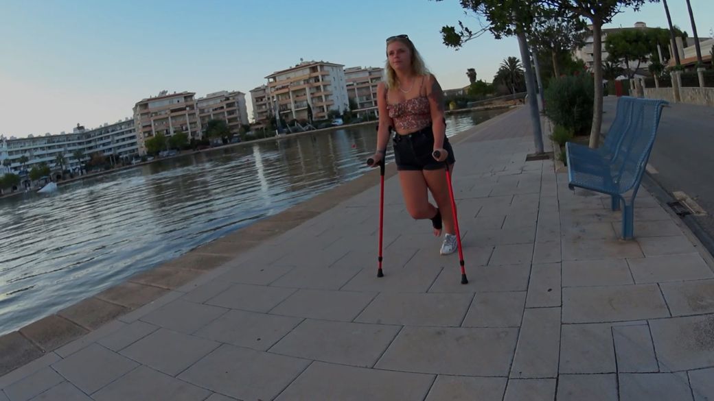Nathalia 2210-7 Mallorca Sprain - Nice afternoon at Mallorca - 10 min