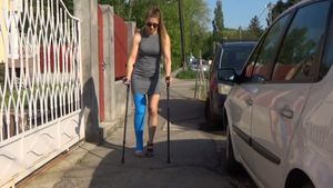 Orsi 1804-3 LLC - On the way to the party in a single high heel shoe - 5 min