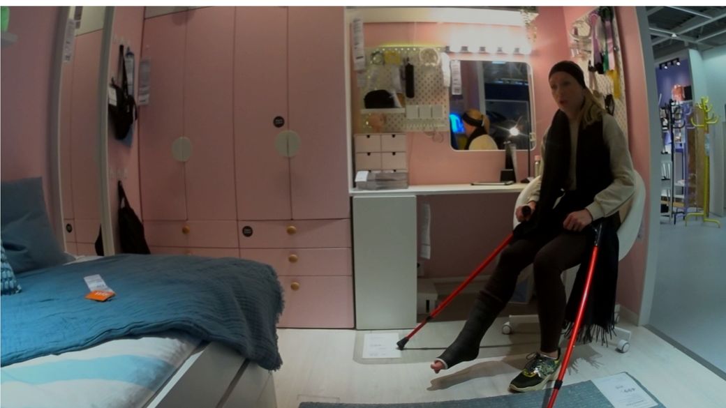 Kicki 35 SLC - I remove my sock - 17 min 