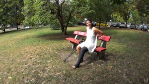 Timmi 1808-7 LLC - I like to show my long leg cast for people - 10 min