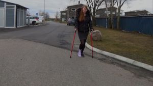 Ice 1804-3 Sock Sprain - Maybe i crutch to fast in the beginning - 8 min