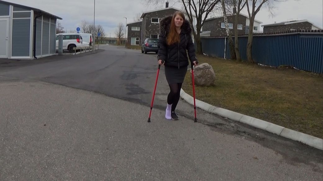 Ice 1804-3 Sock Sprain - Maybe i crutch to fast in the beginning - 8 min