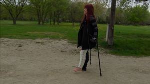 Norina 2304-6 CLC - No sock or shoe on my injured leg - 10 min