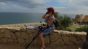 Norina 2310-4 Aircast Spain - What a view it was up here - 10 min