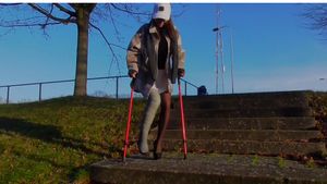Elina 2301-3 Custom LLC - I just fall in the stair because of this stupid high heel shoe - 14 min