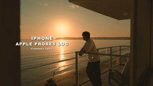Iphone Apple ProRes Log Cinematic LUTs!