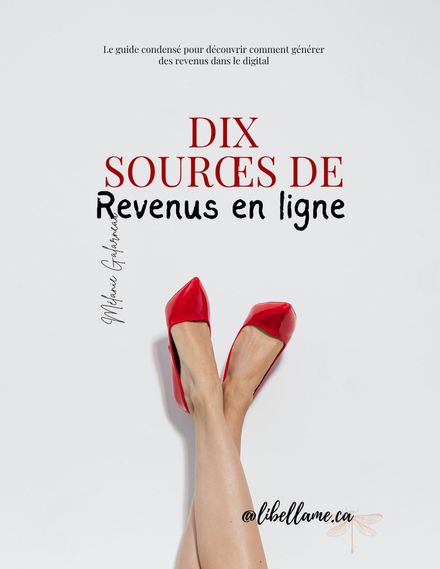 10 sources de revenus en ligne. Guide pratique pour gagner de l'argent sur internet.