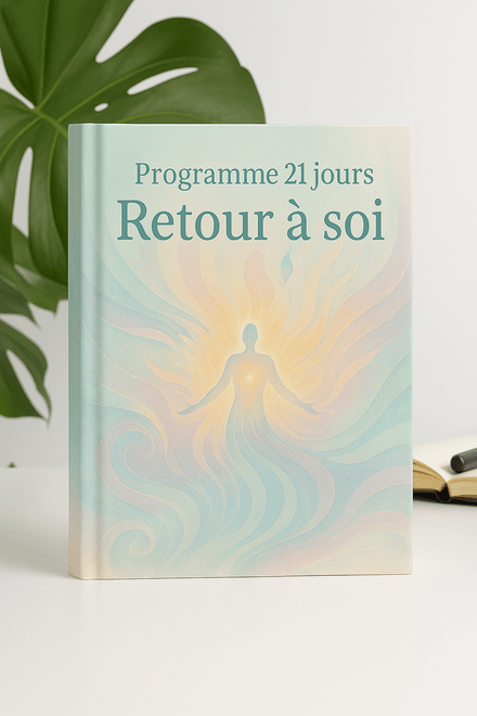 Programme de retour à soi. Un accompagnement de 21 jours pour te retrouver.