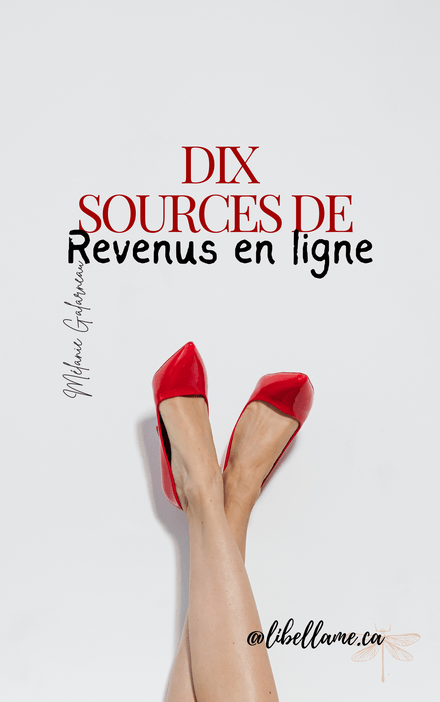 Ebook gratuit: 10 sources de revenus en ligne