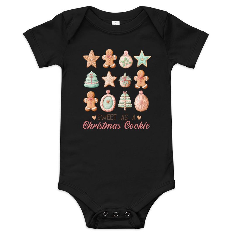 Sweet as a christmas cookie - Unisex baby Onesie 