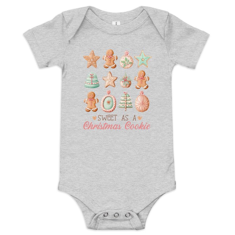 Sweet as a christmas cookie - Unisex baby Onesie 