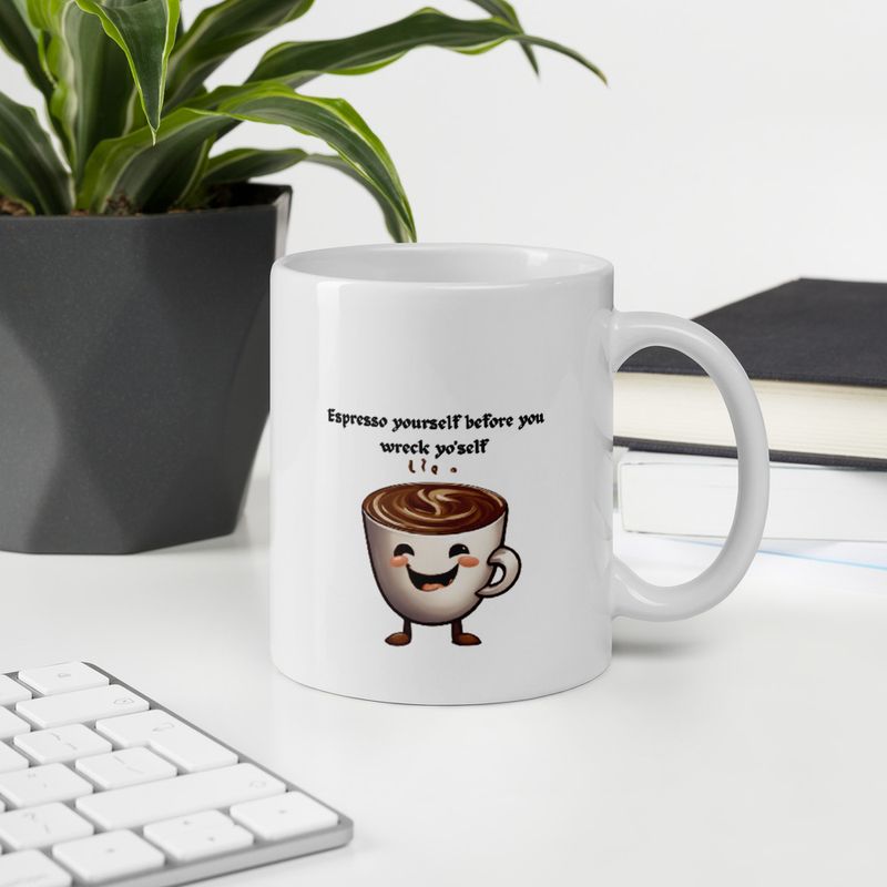 Espresso Yourself Before You Wreck Yo&#x27;self - 11oz Mug