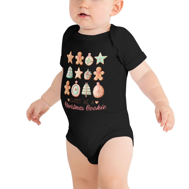 Sweet as a christmas cookie - Unisex baby Onesie 
