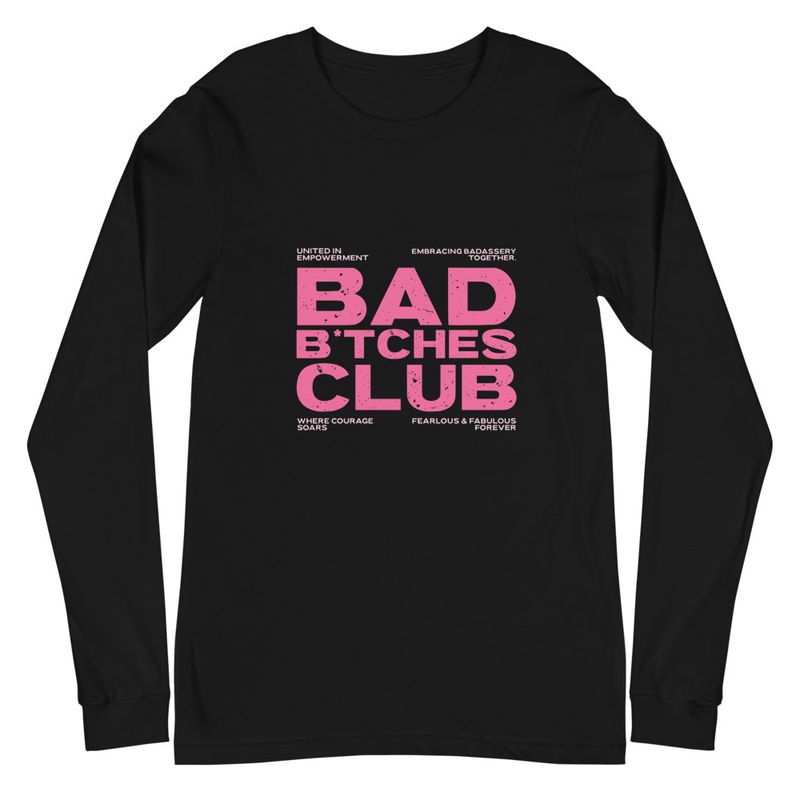 Bad B*tches Club - Women&#x27;s Long Sleeve T-Shirt 