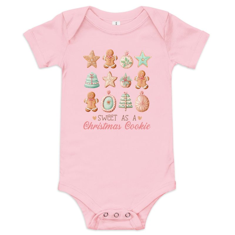 Sweet as a christmas cookie - Unisex baby Onesie 