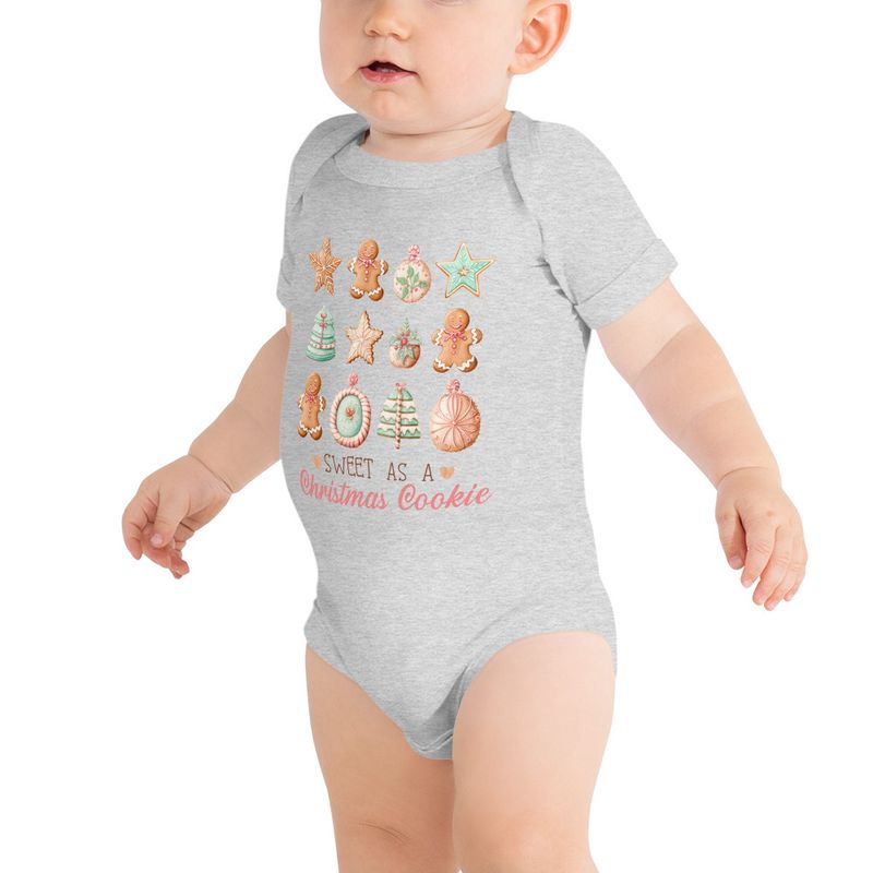 Sweet as a christmas cookie - Unisex baby Onesie 
